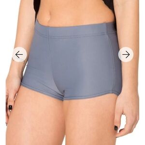 Blackmilk Clothing Matte Grey Bummers Size XL